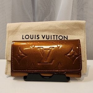Vintage Louis Vuitton Bronze Vernis Key Holder